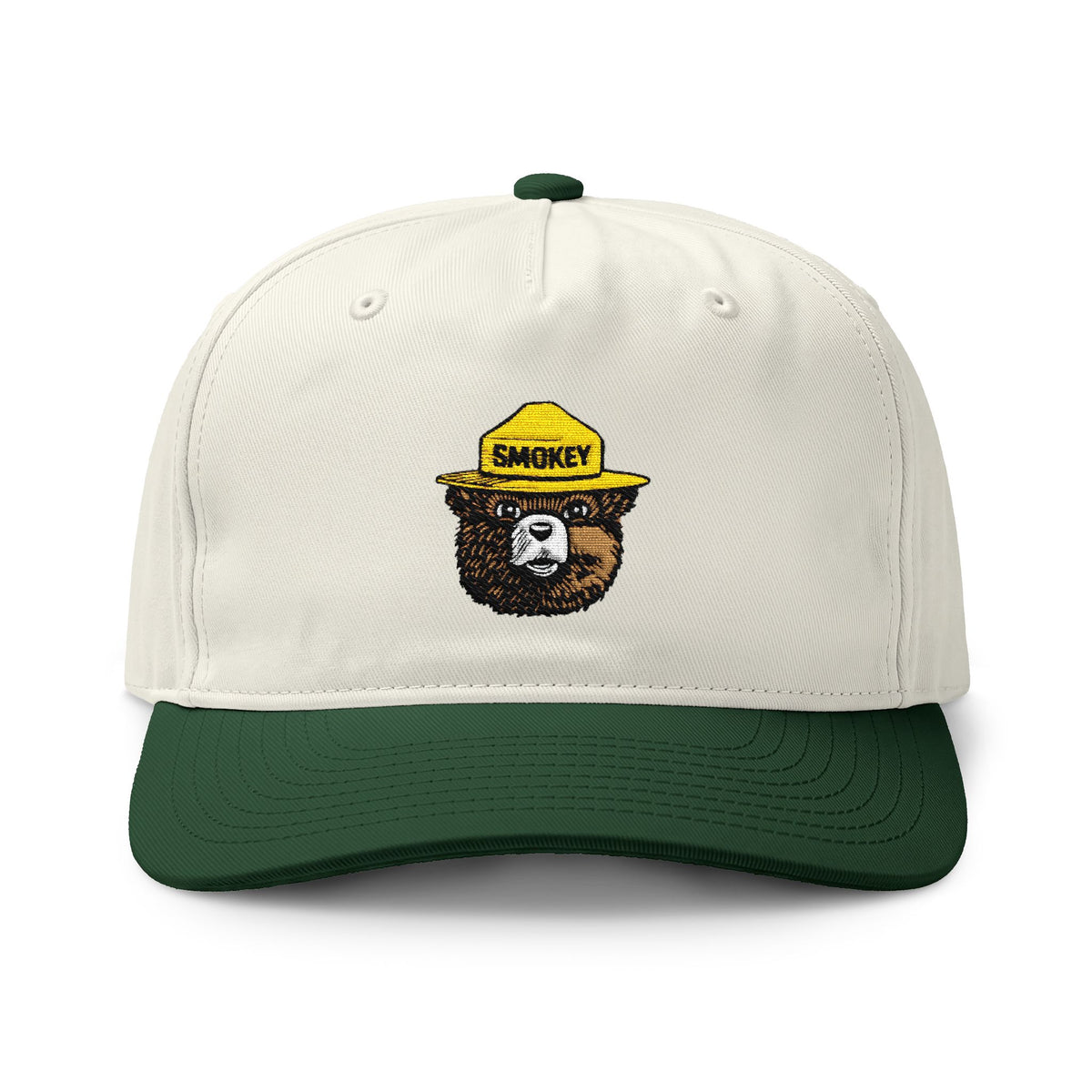 Smokey the Bear Inspired Canvas Cap
