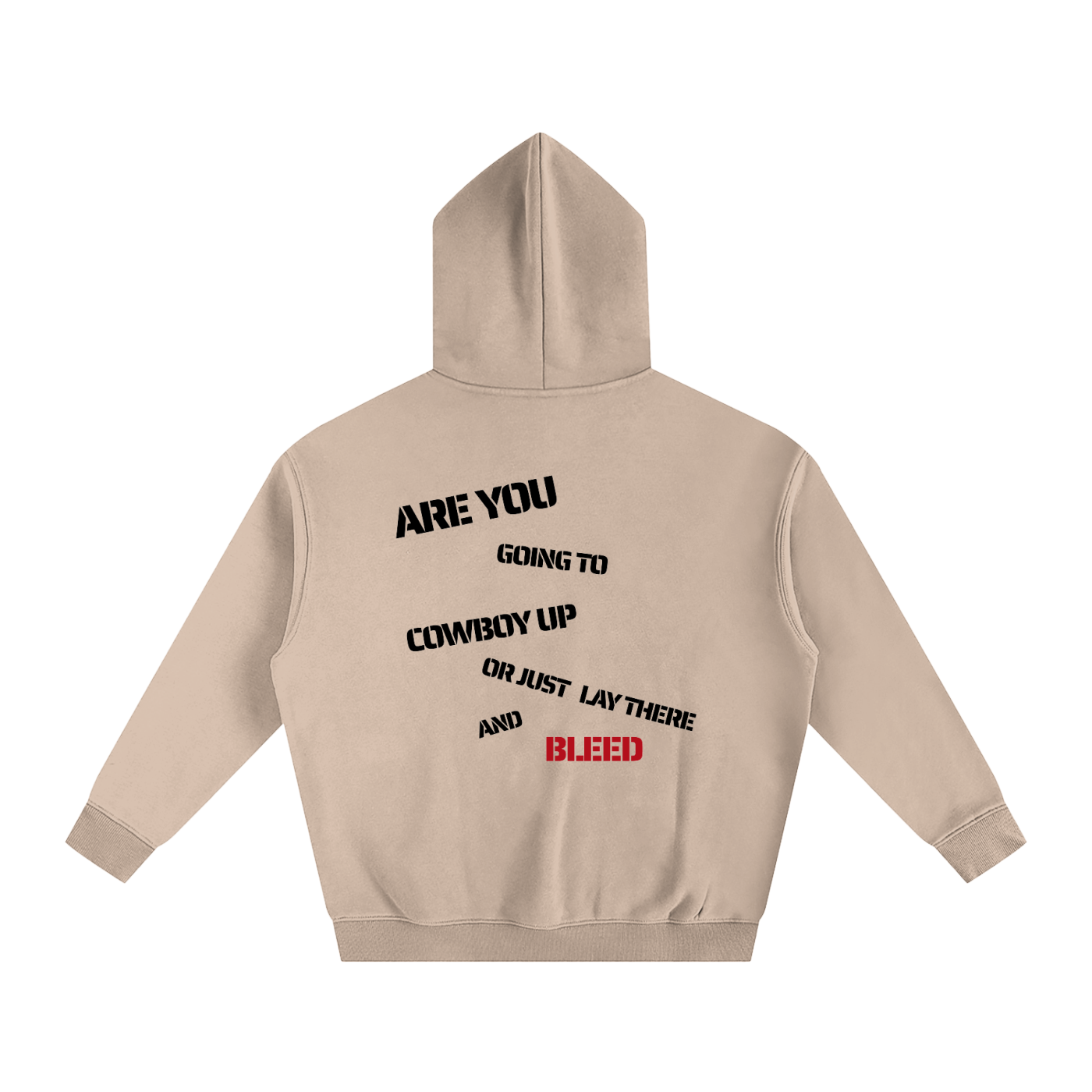 Oversize Fleeced Hoodie