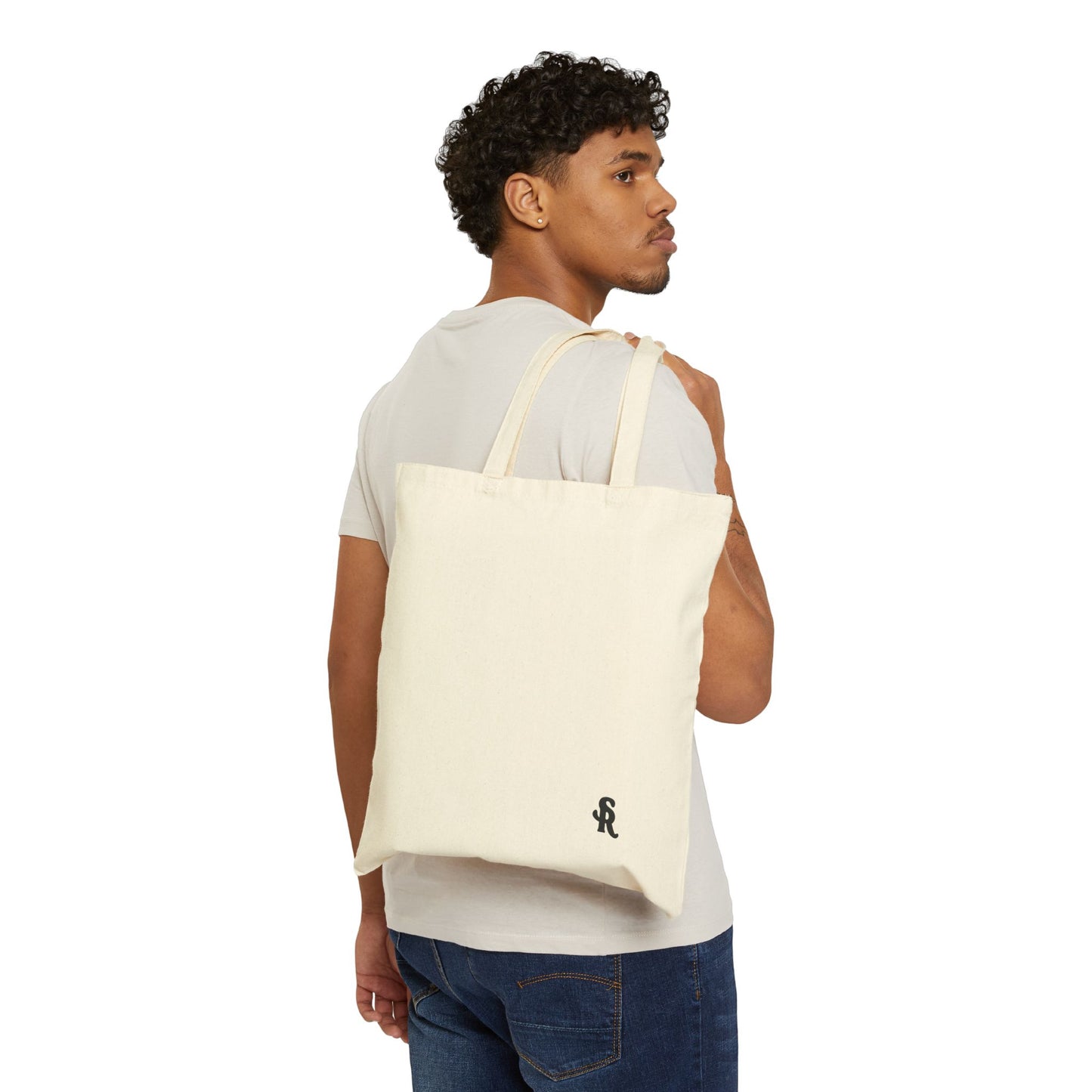 Western Cowboy Canvas Tote Bag - Stylish and Durable for Everyday Use