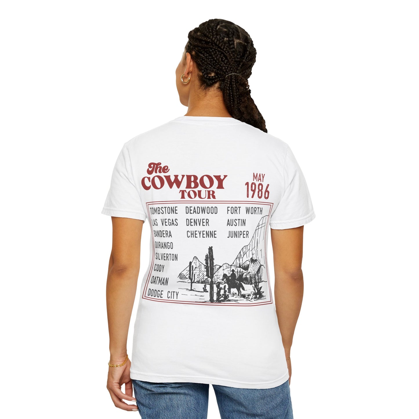 Vintage Cowboy Tour T-Shirt