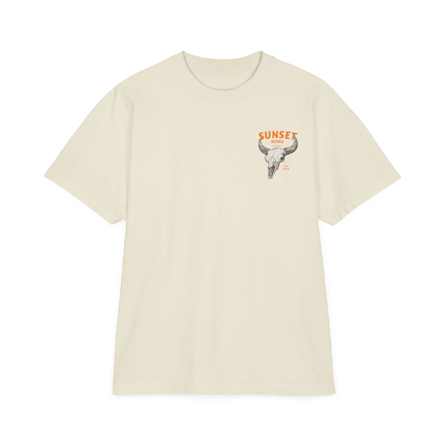 Unisex Garment-Dyed Drop-Shoulder T-Shirt