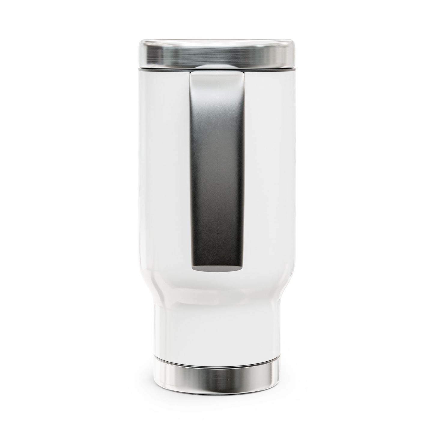 Rustic Cowboy Travel Mug - 14oz Stainless Steel with Handle