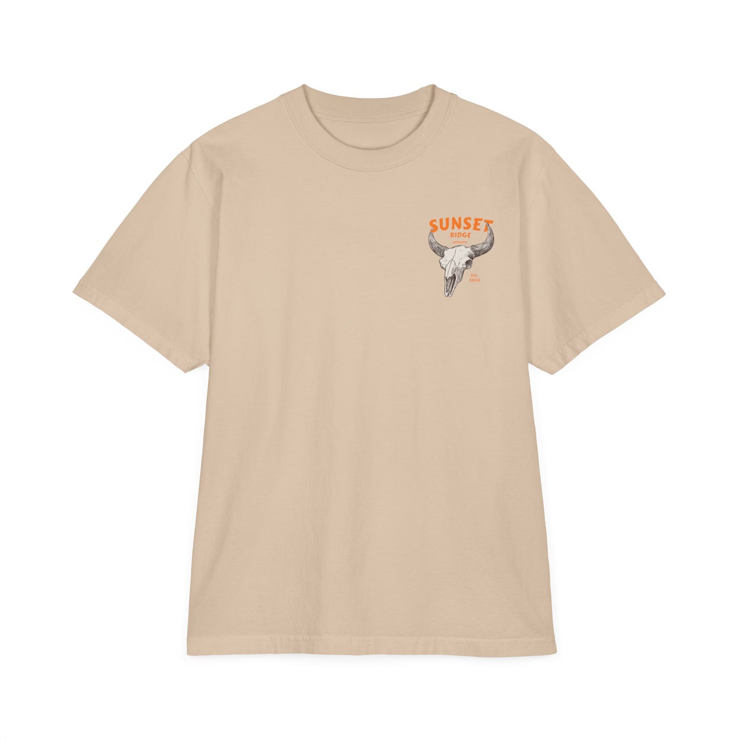 Unisex Garment-Dyed Drop-Shoulder T-Shirt