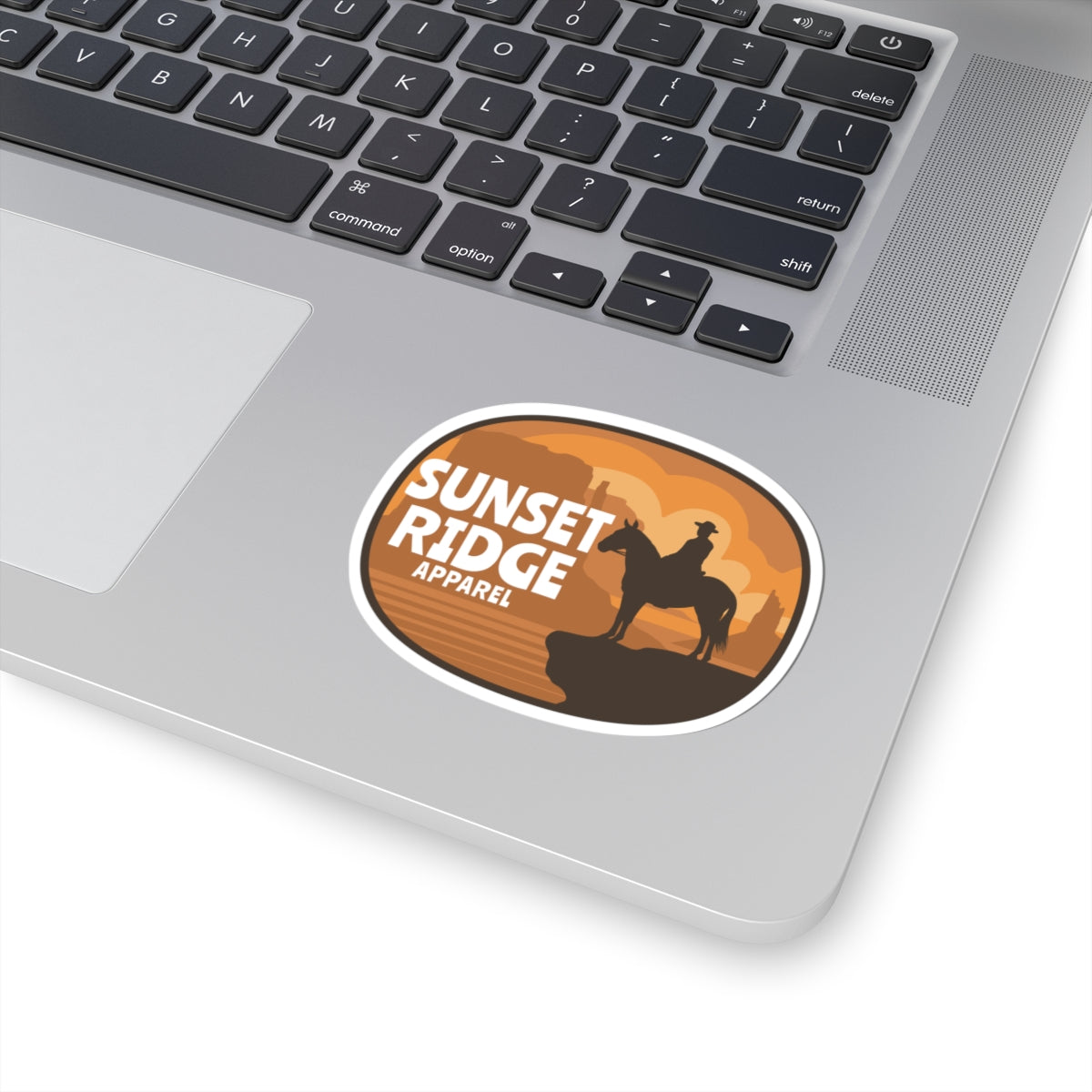 Sunset Ridge Adventure Kiss-Cut Stickers – Perfect for Outdoor Lovers