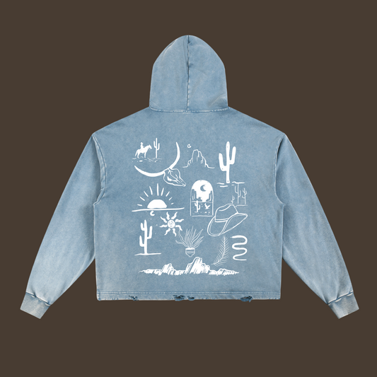 Vintage South Western Hoodie