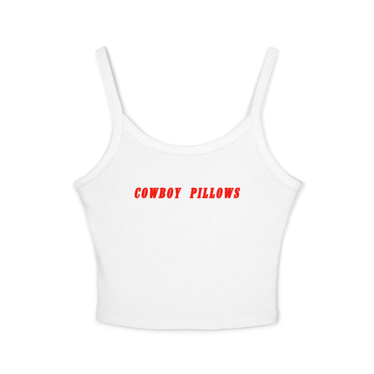Cowboy Pillows Spaghetti Strap Tank Top