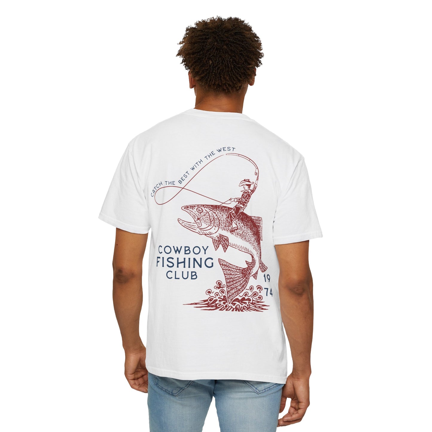 Vintage Cowboy Fishing Club T-Shirt