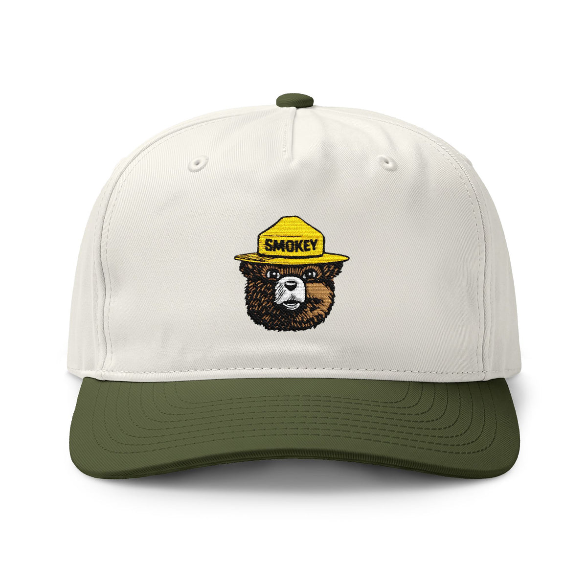 Smokey the Bear Inspired Canvas Cap