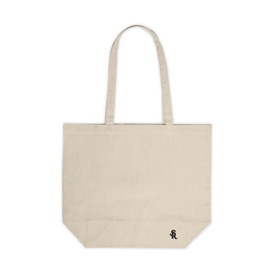 Western Rodeo Canvas Tote Bag - Equestrian Style Shopping Bag