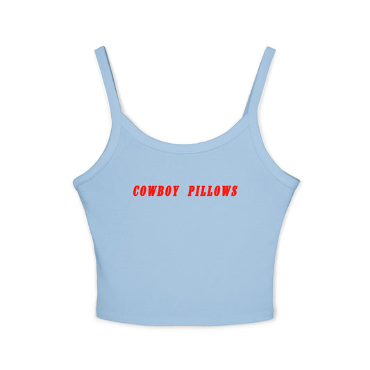 Cowboy Pillows Spaghetti Strap Tank Top