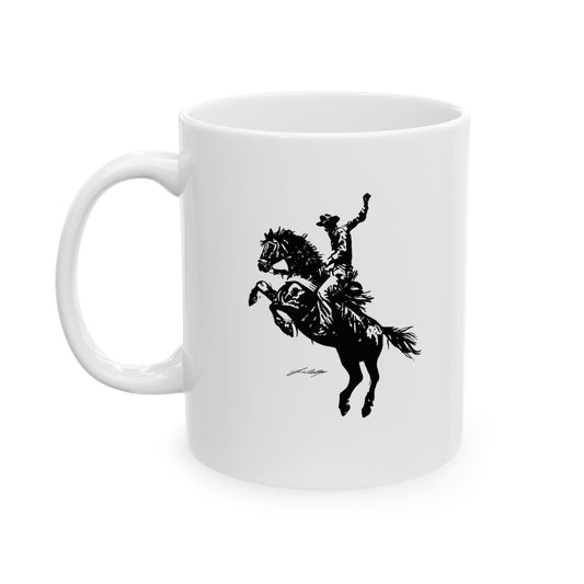 Personalized Nature-Inspired Ceramic Mug - Perfect Gift for Coffee Lovers