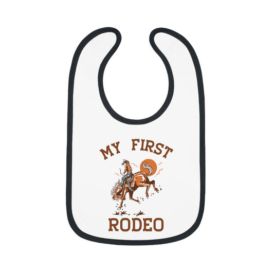 My First Rodeo Baby Bib