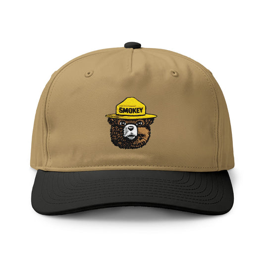Smokey the Bear Inspired Canvas Cap